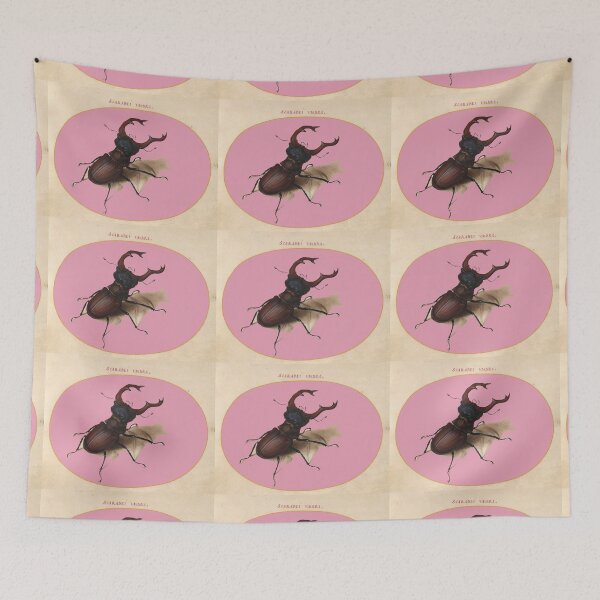 Item preview, Stag Beetle Pink designed and sold by MUZA9.
