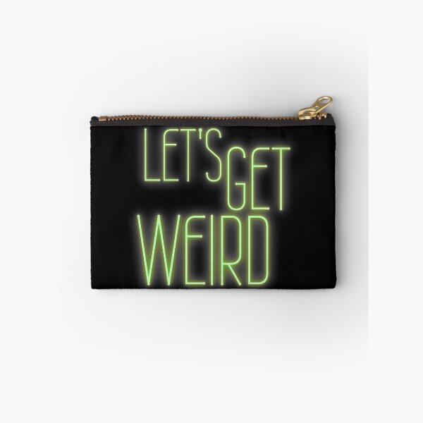 Item preview, Let's Get Weird Neon Sign designed and sold by m95sim.