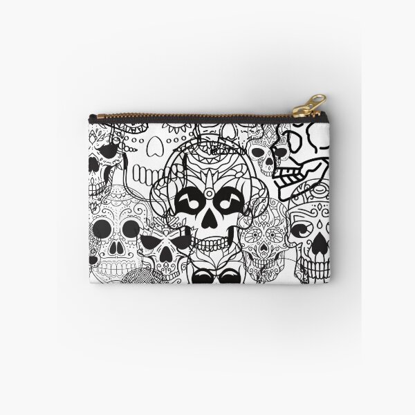 Item preview, skull collage design designed and sold by burnettshirts.