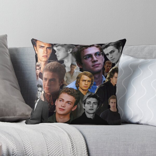 Hayden Christensen Collage Throw Pillow