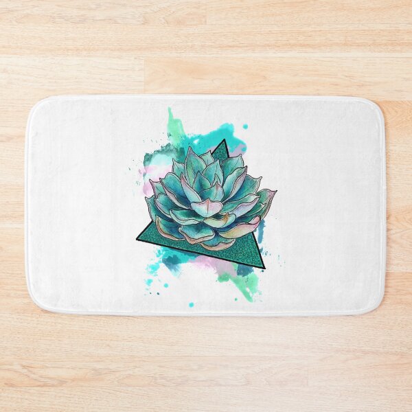 Item preview, Blue Echeveria Splash designed and sold by Art by Sylph.