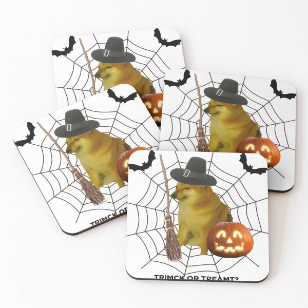 Item preview, Halloween Cheems designed and sold by UncleApo.