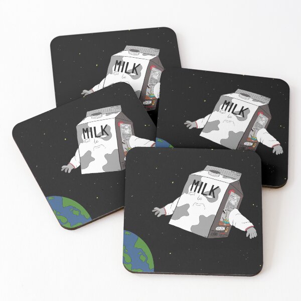 Item preview, The milk is out of this world  designed and sold by BrowneSquiggles.