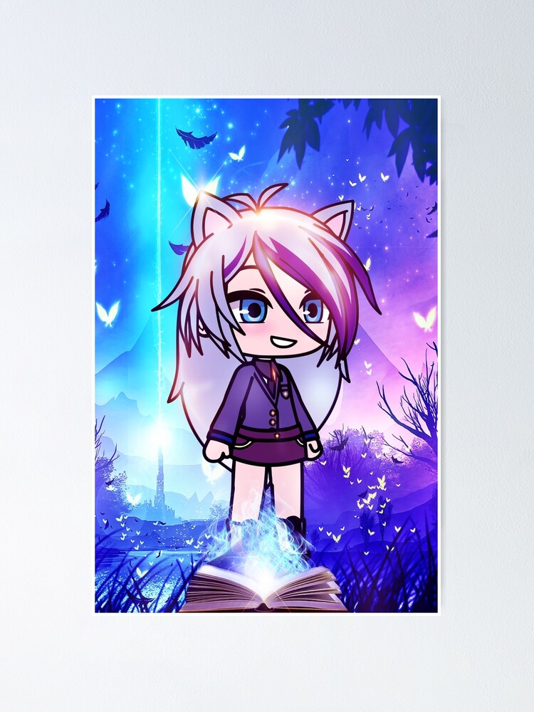 Gacha Life Fashion Cute Cartoon Fashion Poster Canvas Art Poster