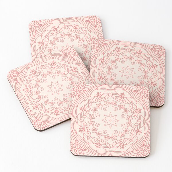 Item preview, Hand Drawn Rose Gold Mandala designed and sold by Sarah Wainwright.