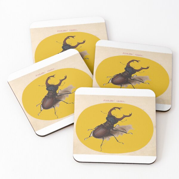 Item preview, Stag Beetle Yellow designed and sold by MUZA9.
