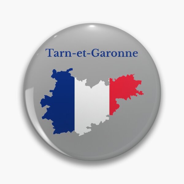 Item preview, Tarn-et-Garonne Map, France, French Department designed and sold by marosharaf.