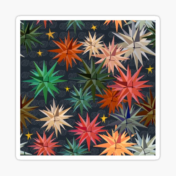 Item preview, Maximalist Moravian Stars designed and sold by Nora Sawyer.