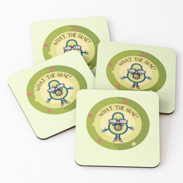 Item preview, What the guac - Guacamole Day Avocado design designed and sold by wingdingr.