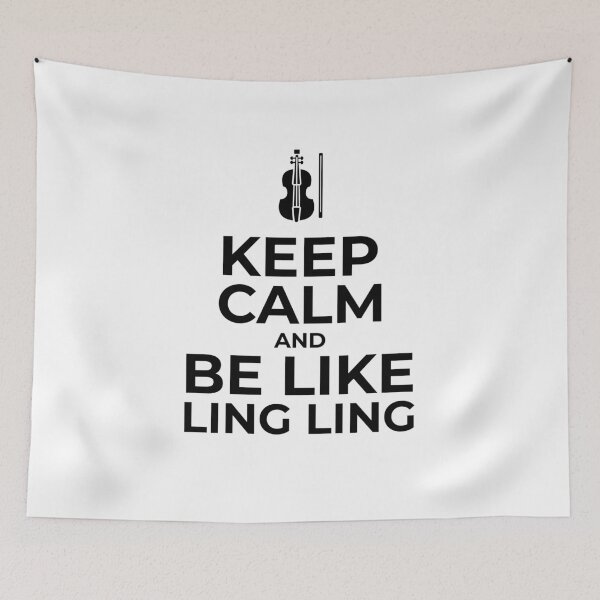 Item preview, Keep Calm and Be Like Ling Ling - Ling Ling 40 Hours a Day designed and sold by passiveisopod.