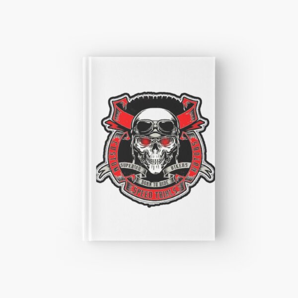 Skull Rider Hardcover Journal