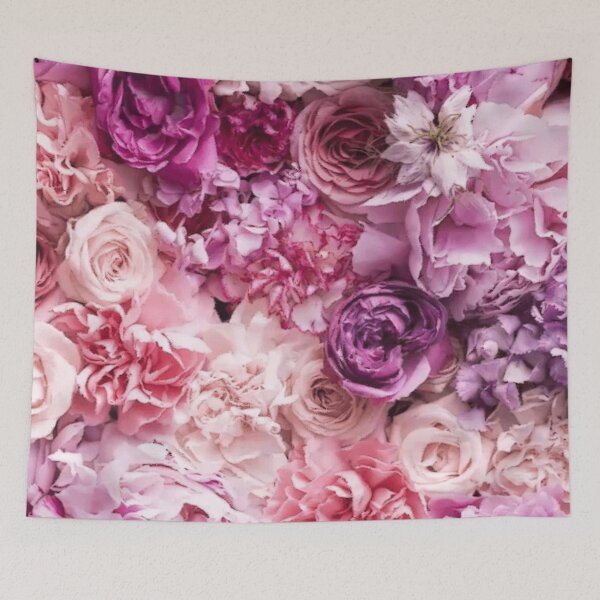 Item preview, Big Pink Roses In Summertime Botanical Garden Flowers  designed and sold by IZiets.