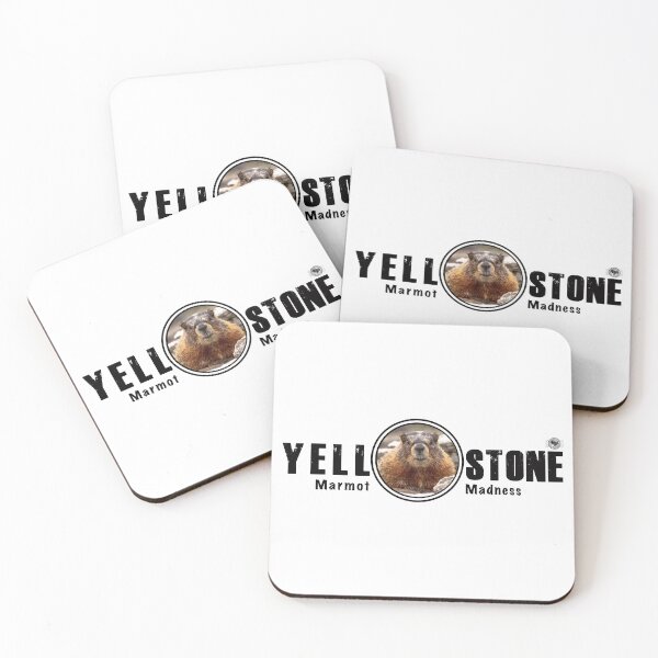 Item preview, Marmot Madness, Yellowstone National Park - marmot designed and sold by SmyrnaBuffalo.