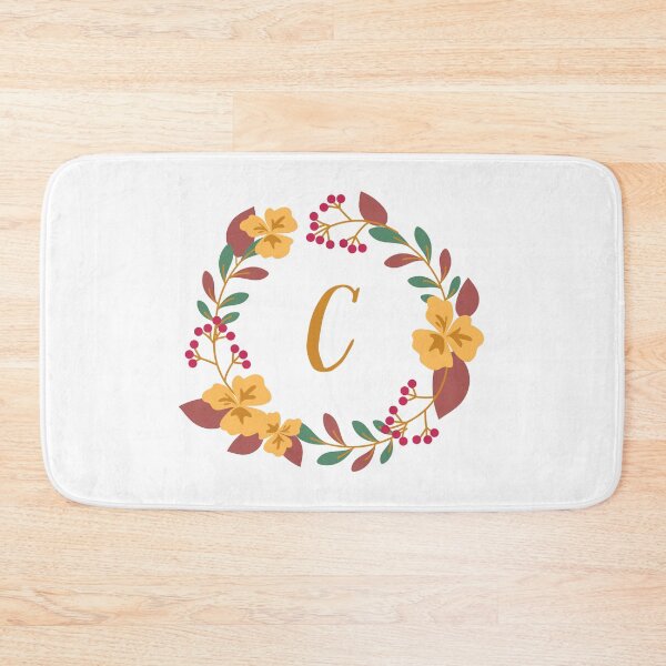 Item preview, Floral letter C for autumn designed and sold by VickyKing.