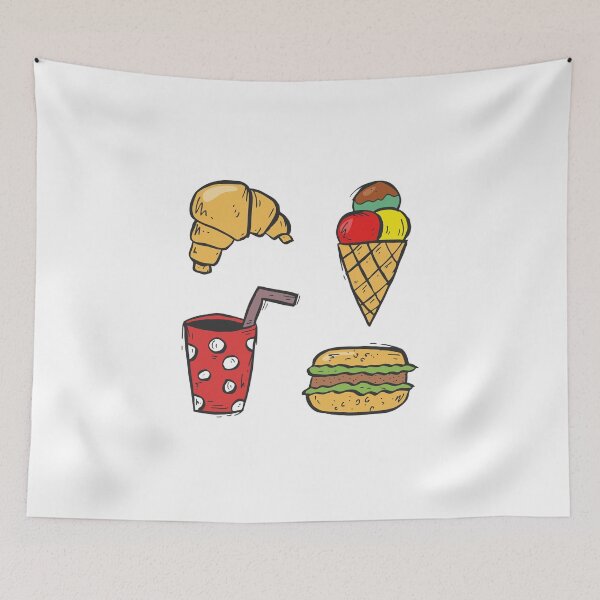 Item preview, Cute Funny Foodie Shirt Icecream Burger Soda Pastry Laugh Joke Hungry Snack Gift Sarcastic Happy Fun Introvert Awkward Geek Hipster Silly Inspirational Motivational Birthday Present designed and sold by EpsilonEridani.