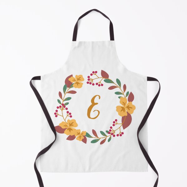 Item preview, Floral letter E for autumn designed and sold by VickyKing.