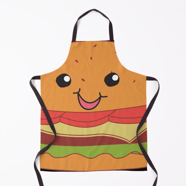 Item preview, Cute Burger with face designed and sold by NelBo.