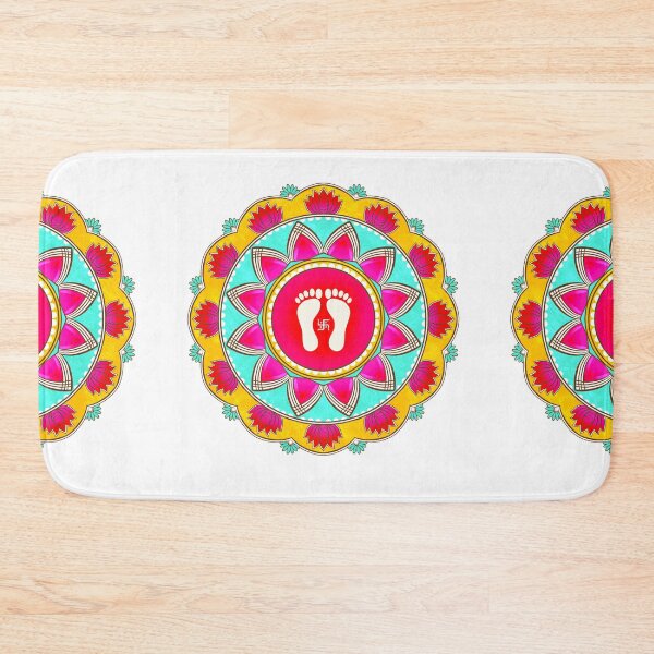 Item preview, Diwali print...goddess Laxmi feet designed and sold by Prita-D.