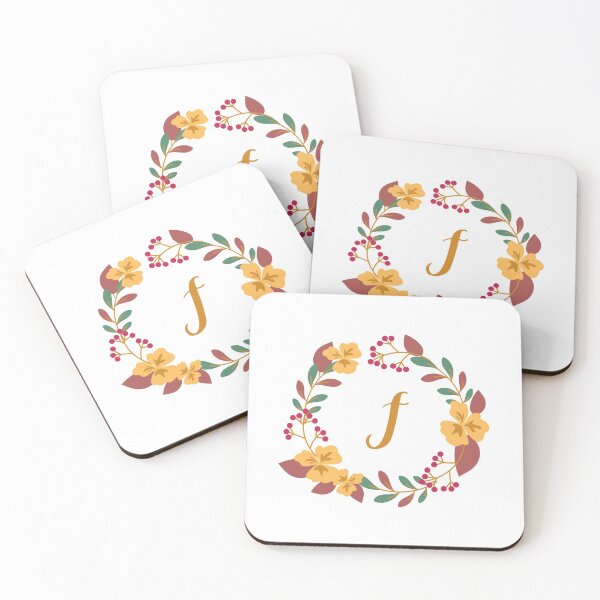 Item preview, Floral letter F for autumn designed and sold by VickyKing.