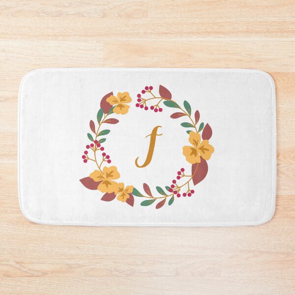 Item preview, Floral letter F for autumn designed and sold by VickyKing.