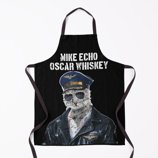 Item preview, Cat pilot Meow ICAO Alphabet Mike Echo Oscar Whiskey designed and sold by Dirk4171.