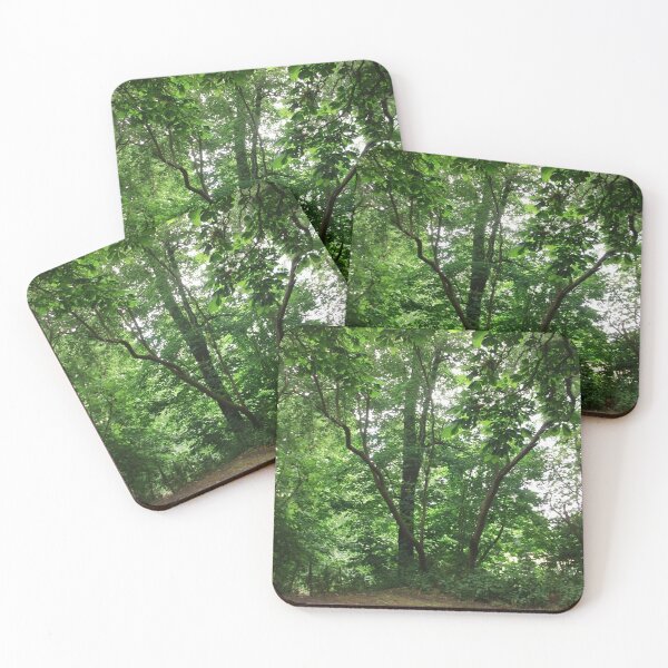 Item preview, Hermosos árboles del bosque verde designed and sold by Anu Bassi.