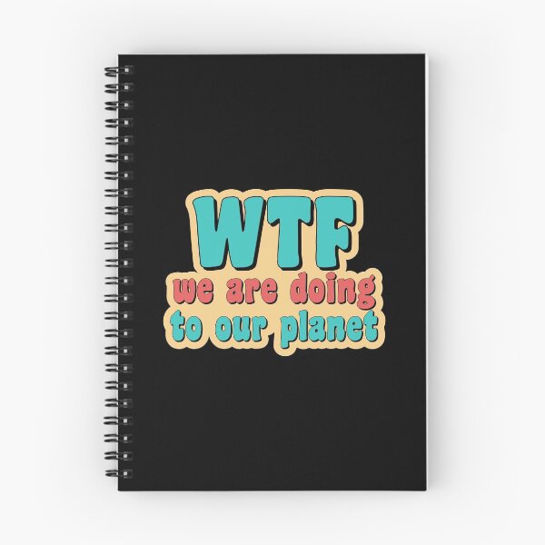 Item preview, WTF we are doing to our planet designed and sold by gooddesignart.