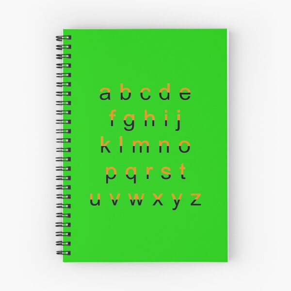 Item preview, Copy of Alphabet O/B (Small letters) designed and sold by REApparelCo.