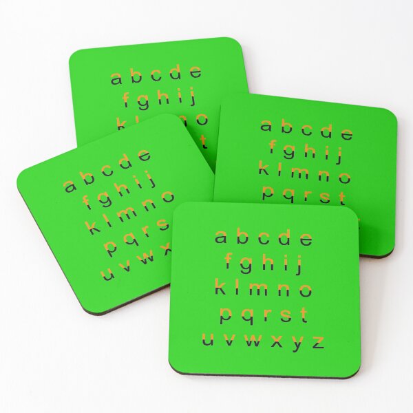 Item preview, Copy of Alphabet O/B (Small letters) designed and sold by REApparelCo.