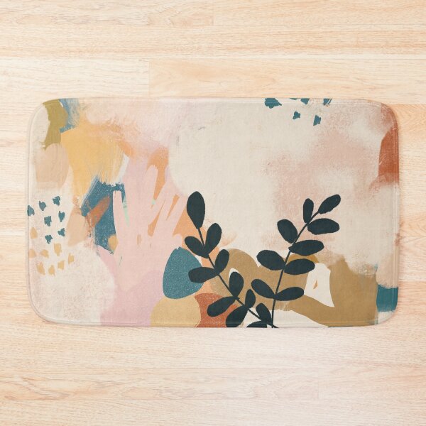 Item preview, Abstract - with botanical- Earthy neutral palette  designed and sold by Urvashi Patel.