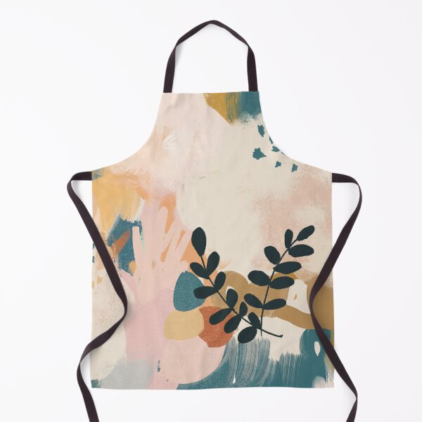 Item preview, Abstract - with botanical- Earthy neutral palette designed and sold by Urvashi Patel.
