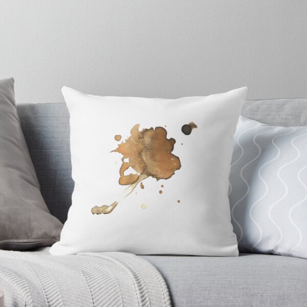 Item preview, Dark Brown Coffee Stain Shirt October November Tea Coffee Chai Food Cafe Matcha Cappuccino Latte Mocha Sarcastic Inspirational Silly Hipster Introvert Gift Idea  designed and sold by EpsilonEridani.
