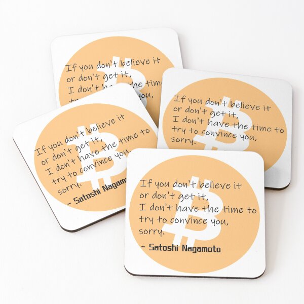 Item preview, bitcoin quote satoshi designed and sold by TheRebelGene.