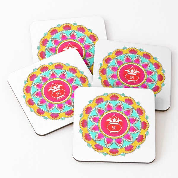 Item preview, Copy of Diwali print...goddess Laxmi feet designed and sold by Prita-D.