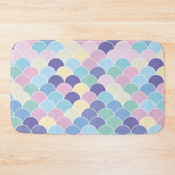 Item preview, Fish scales pattern multicolor designed and sold by Kamiri.