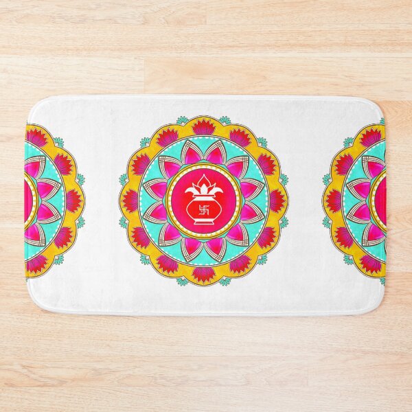 Item preview, Copy of Diwali print...goddess Laxmi feet designed and sold by Prita-D.