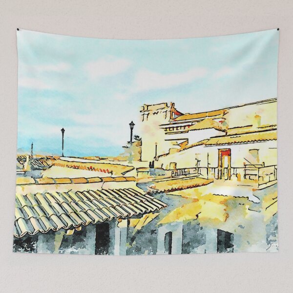 Item preview, View of buildings from the top of the terraces designed and sold by Giuseppe Cocco.