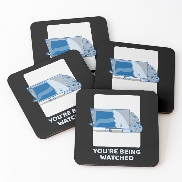 Item preview, Funny Cybersecurity Awareness: You're Being Watched designed and sold by friendlyspoon.