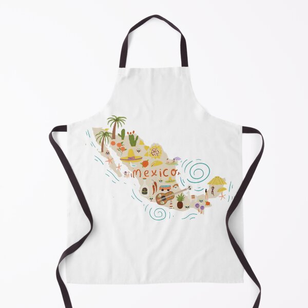 Item preview, Mexico map designed and sold by HelgaScand.