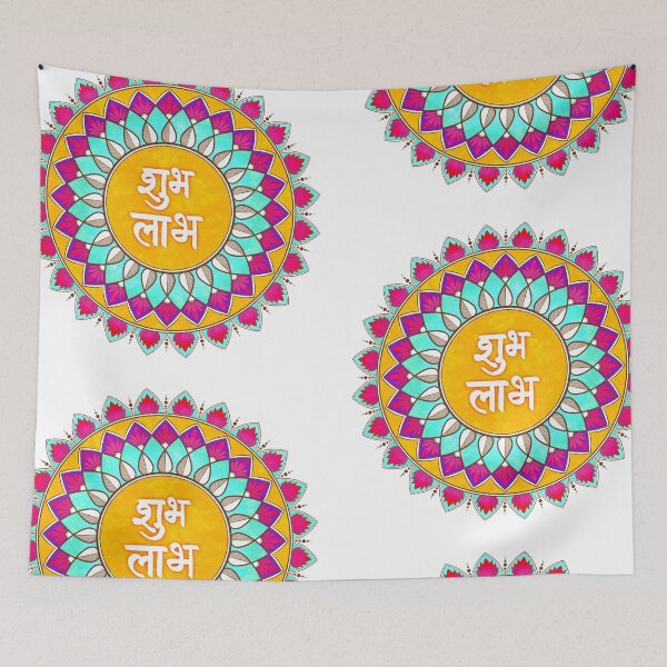 Item preview, Copy of Happy Diwali..Shubh labh..  Diwali Print designed and sold by Prita-D.