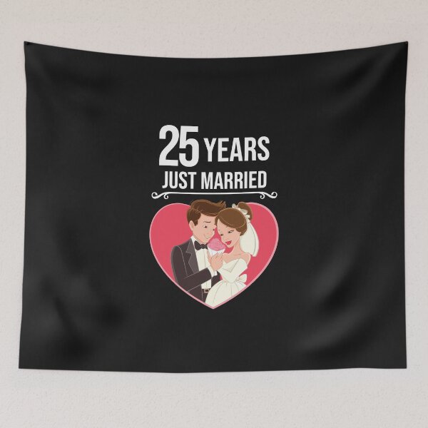 Item preview, Silver wedding anniversary designed and sold by Cutebutfunny.