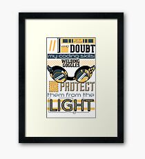 Code Master Framed Print