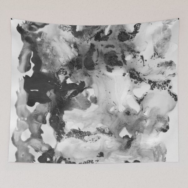 Item preview, Black & White Ink Abstract #1 #minimal #ink #art  designed and sold by Anita's & Bella's Art.