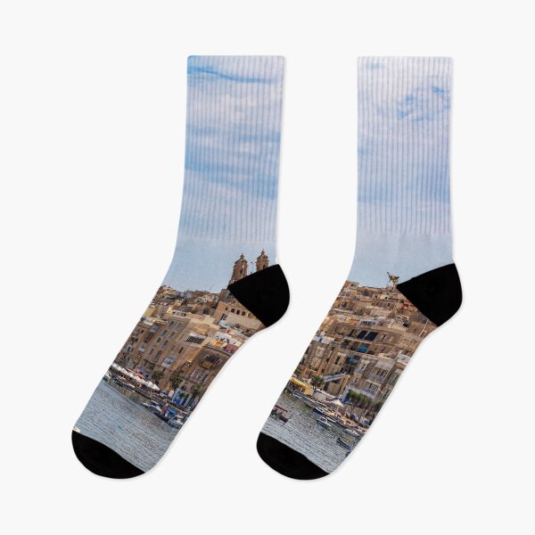 Item preview, Cityscape of Senglea, Malta designed and sold by lena-maximova.