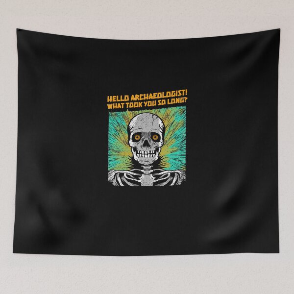 Item preview, Archaeologist and the Skeleton designed and sold by HistoryMafia.