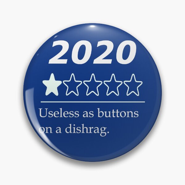 Item preview, 2020 star rating - Useless as buttons on a dishrag designed and sold by geeverny.