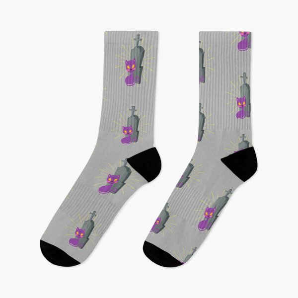 Item preview, RIP Purple Kitty designed and sold by cuteCREEPshop.