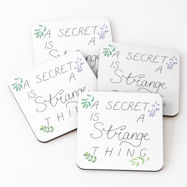 Item preview, A Secret is a Strange Thing designed and sold by rainilyahead.