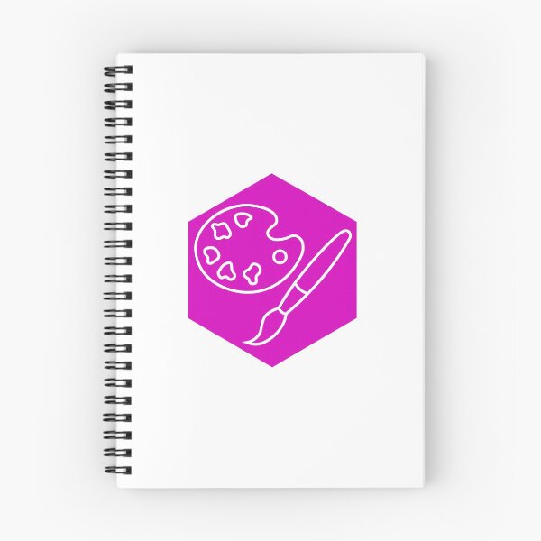 Item preview, Art Hexagon Logo with white border designed and sold by gripperz.