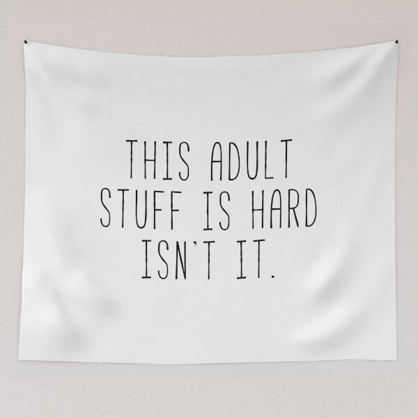 Item preview, This Adult Stuff Is Hard designed and sold by Sunny Collections.